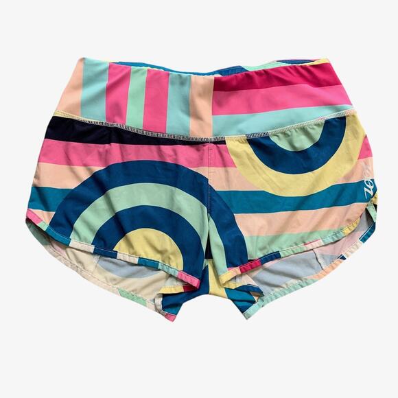 Zoot Riviera Shorts Womens L Large Multi LTD Run Classic Pull On 4 Way Stretch - Picture 1 of 13